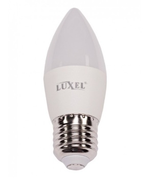 ����� ���������� LUXEL C37 6W 220V E27 3000K