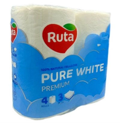 ��������� ���� 3-� ������� Pure White Ruta 4��