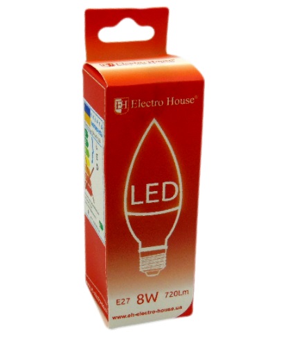 ����� ���������� C37 E27 8�� 4100� Electro House