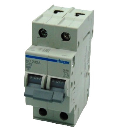 ������������ ������� Hager C 2p 32A