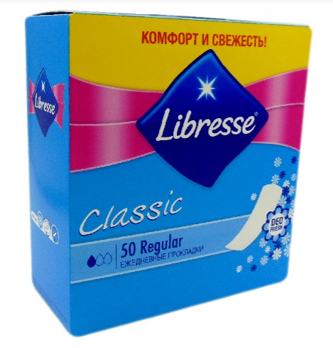 ��������� Libresse Classic Pantyliners Regular Deo 50�� �������