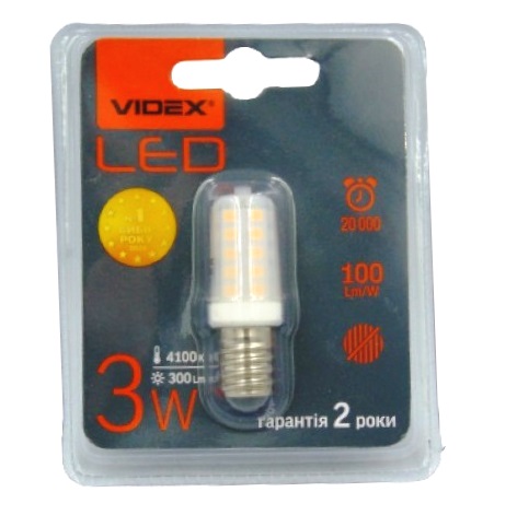 ����� ���������� VIDEX ST25e 3W E14 4100K 300Lm